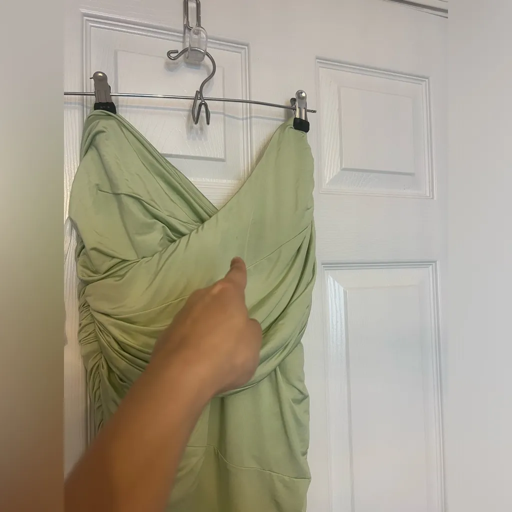 Michael Costello x REVOLVE Elyse Midi Dress in Mint - Image 8