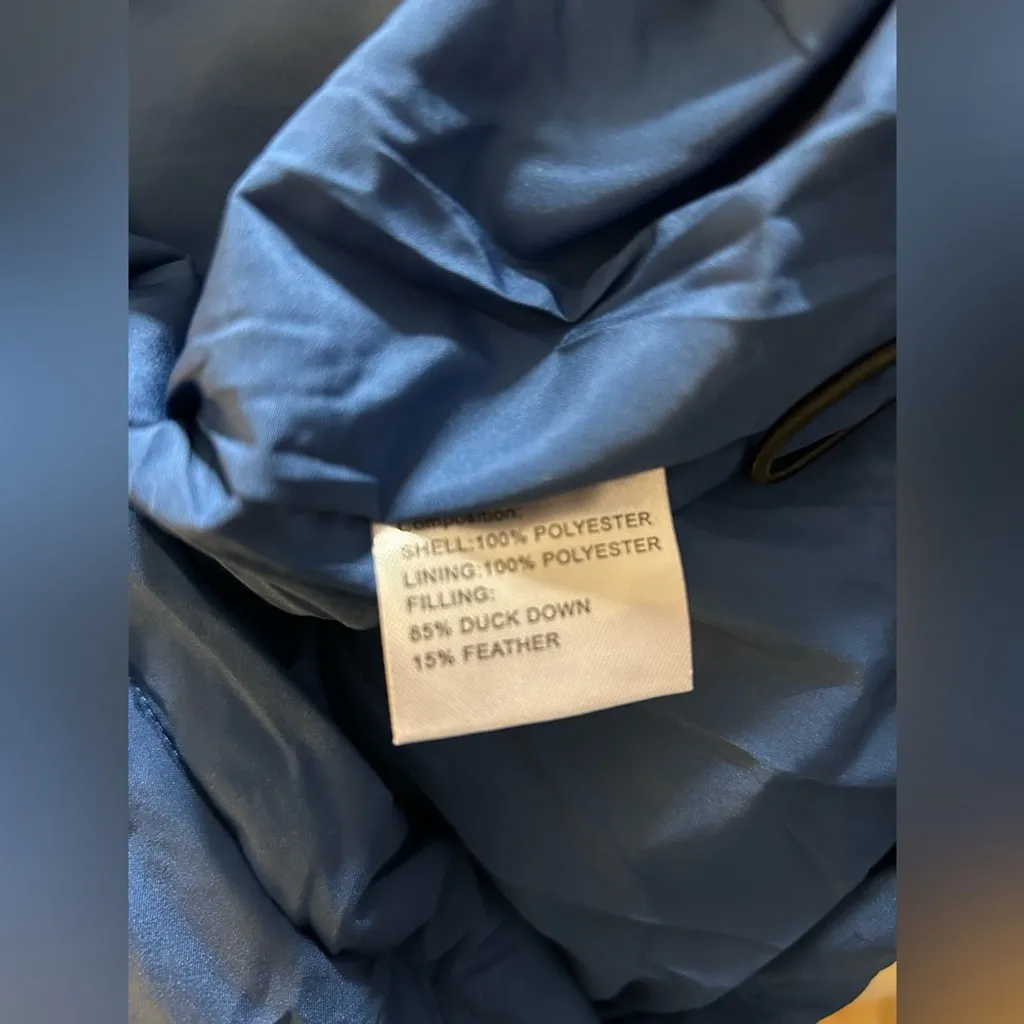 NEW Down Puffer Hood Lightweight Thermal Quilted Coat Zip - Image 6