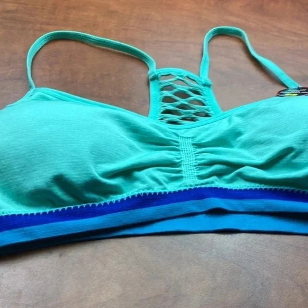Rene Rofe sport bras for teens Green Size M - Image 14