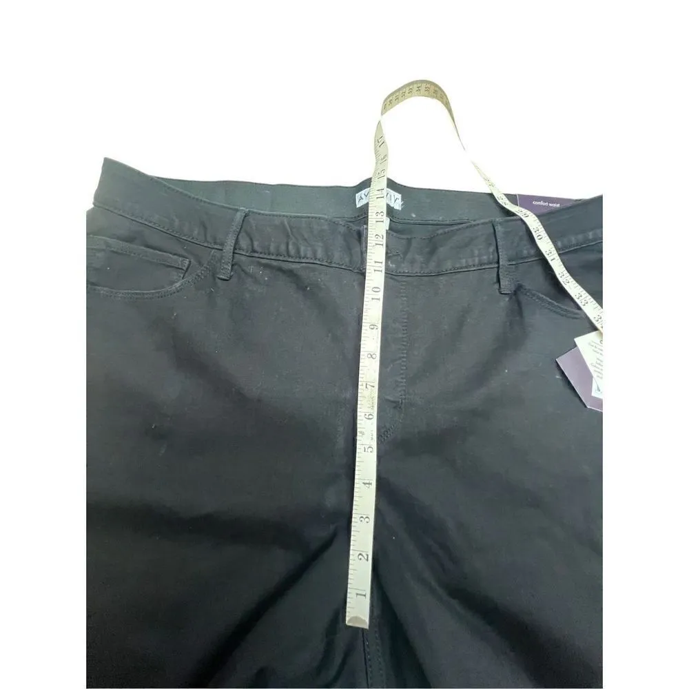 Ava & Viv *Stretch* Mid Rise* Skinny * Black Jeans Sz 22W NWT - Image 9