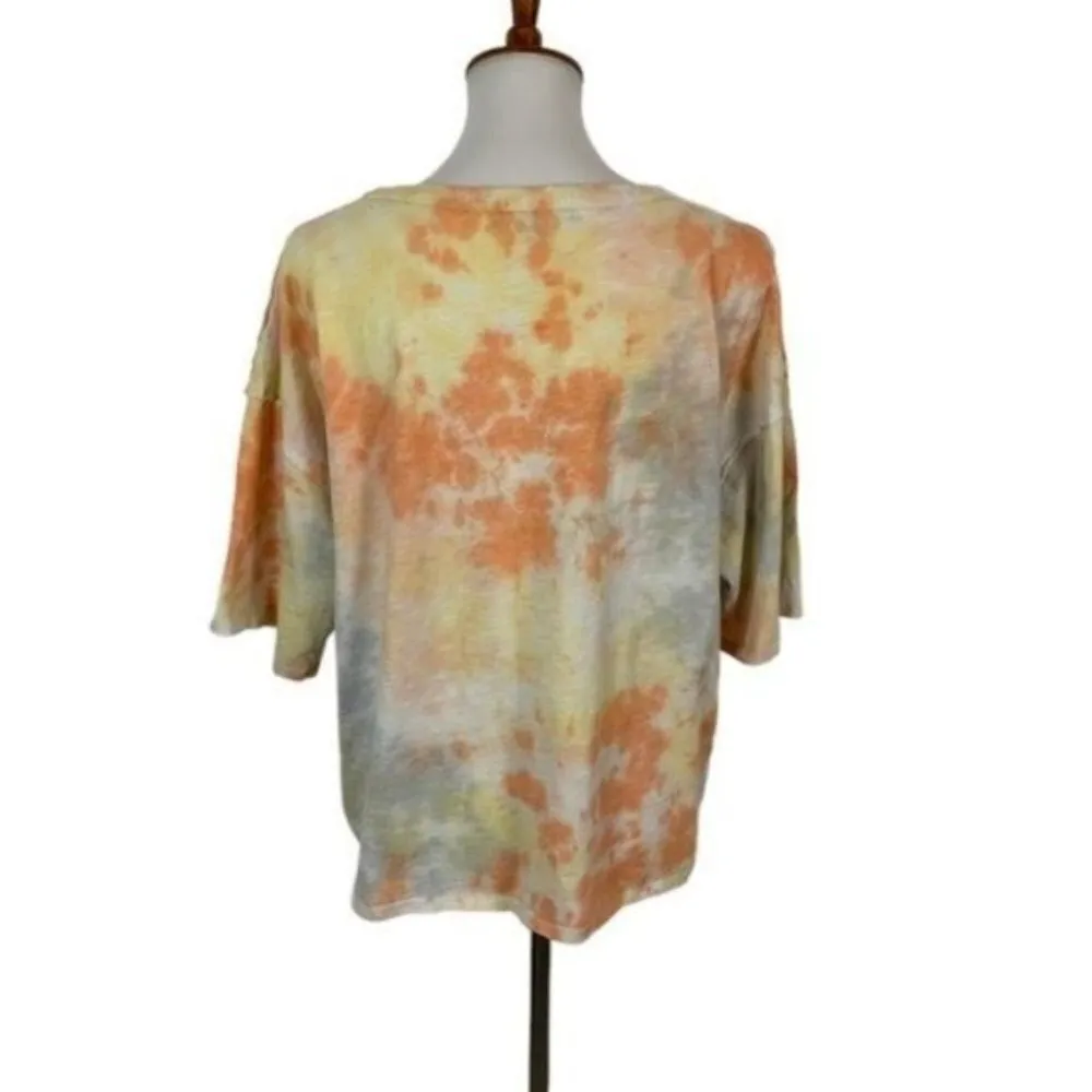 Lulu’s Tie‎ Dye Top Large Short Sleeve - Image 5