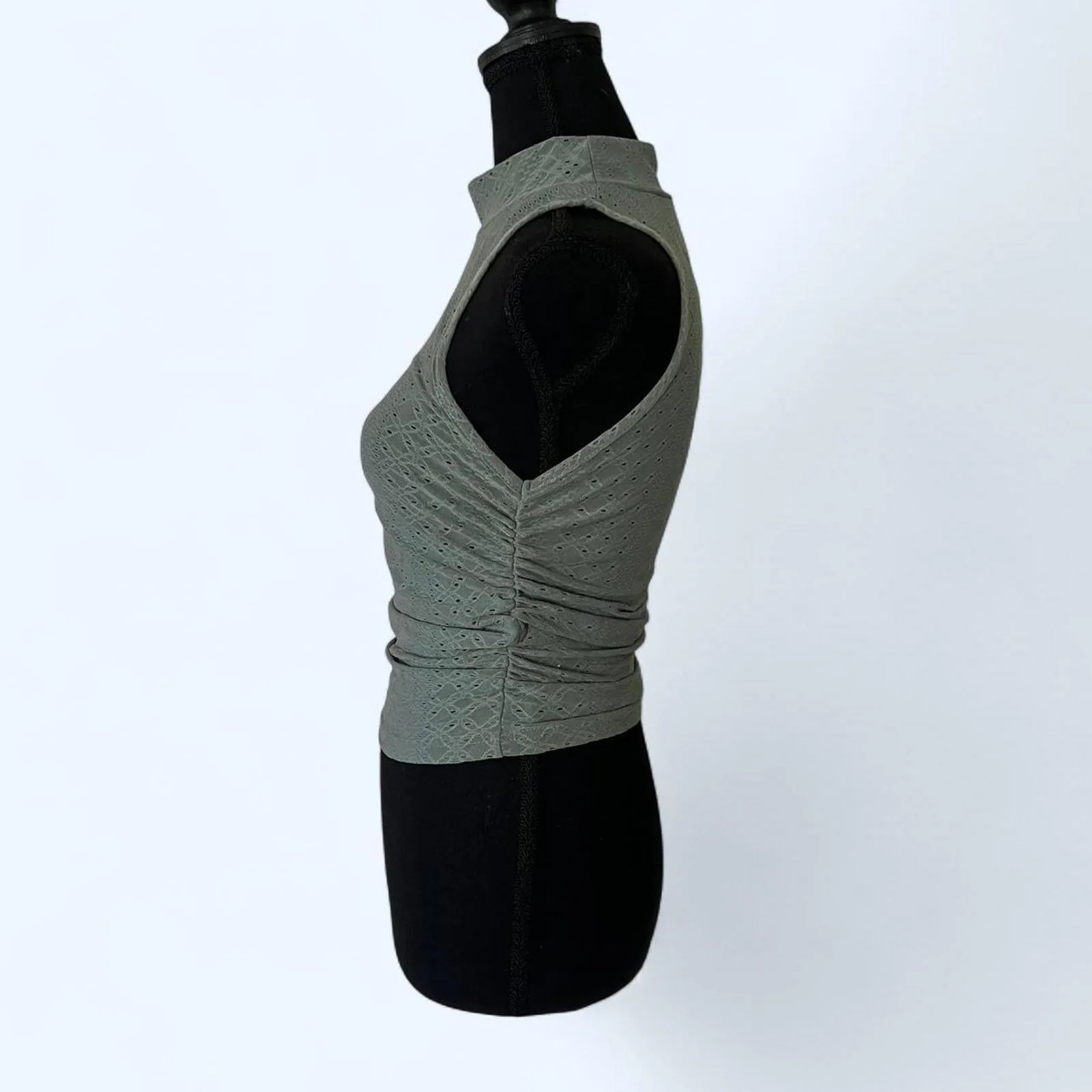 SHEIN cute crop top Green - Image 6