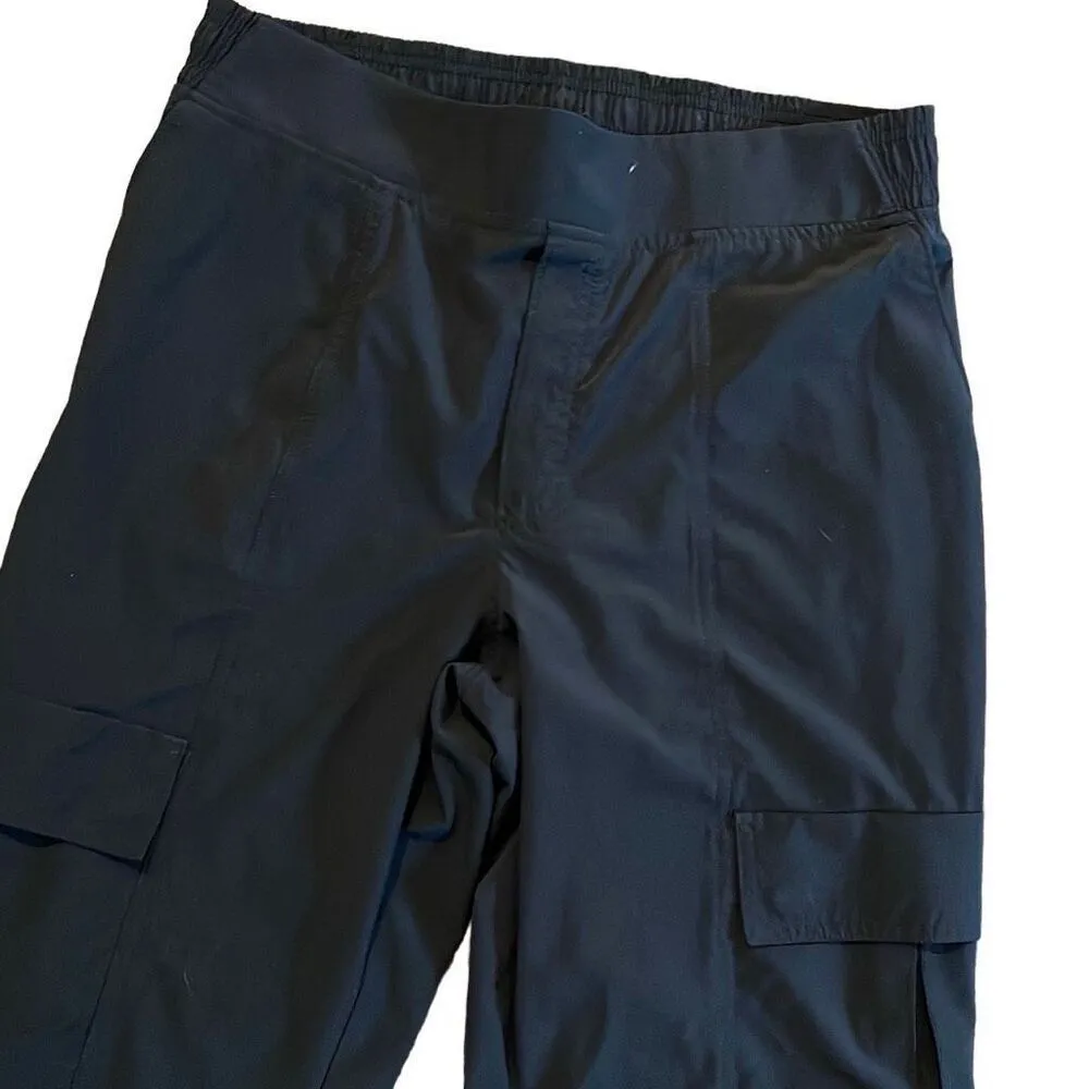 Athleta Chelsea Utility Jogger Black Athleisure Pants‎ Size 8 Hiking Outdoors - Image 6
