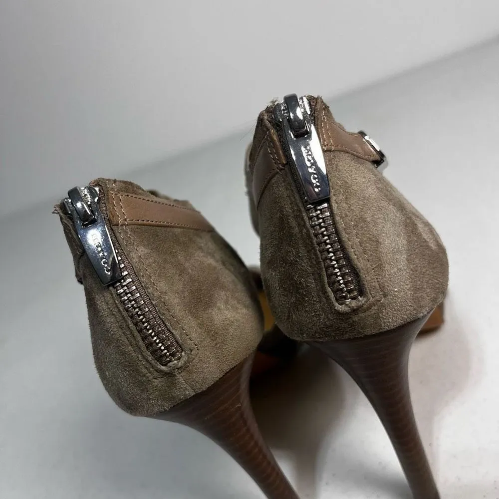Coach Suede Wexwood Heels Size 8.5 - Image 13