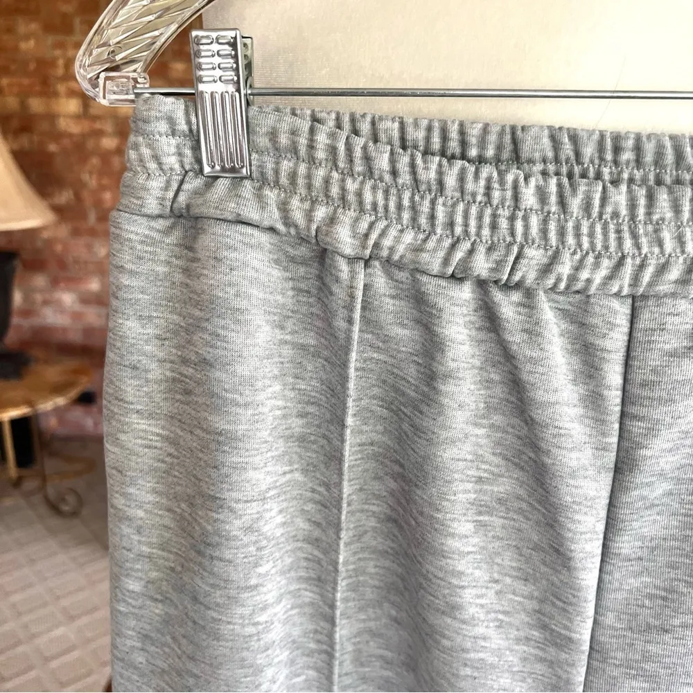 Grey Terry Cloth Full Leg High Waist Sweatpants NWOT L Gray Size L - Image 3