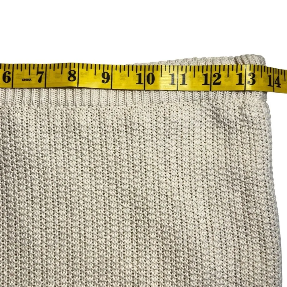 Freshman 1996 Womens Crochet Knit Boho Skirt Size M Resort Beachy Festival Size M - Image 5