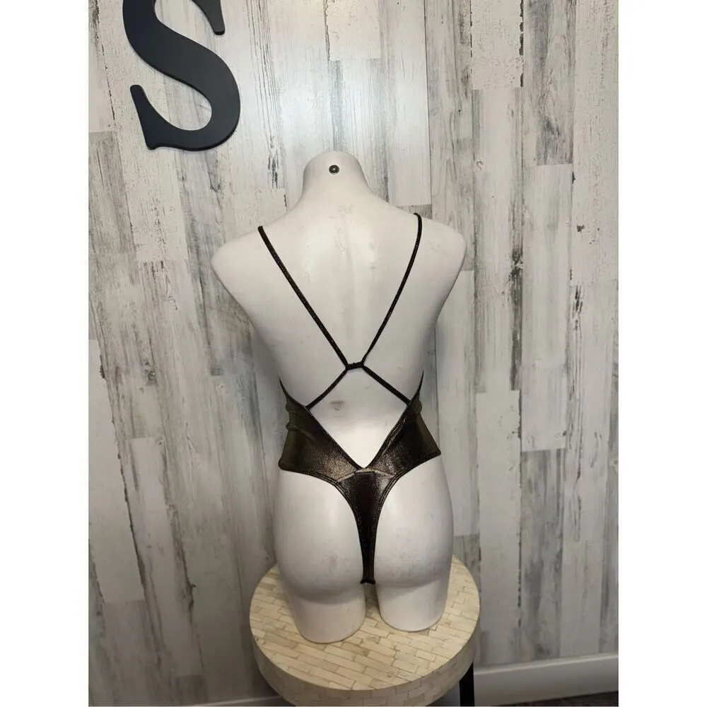 Gold bodysuit Gold - Image 6