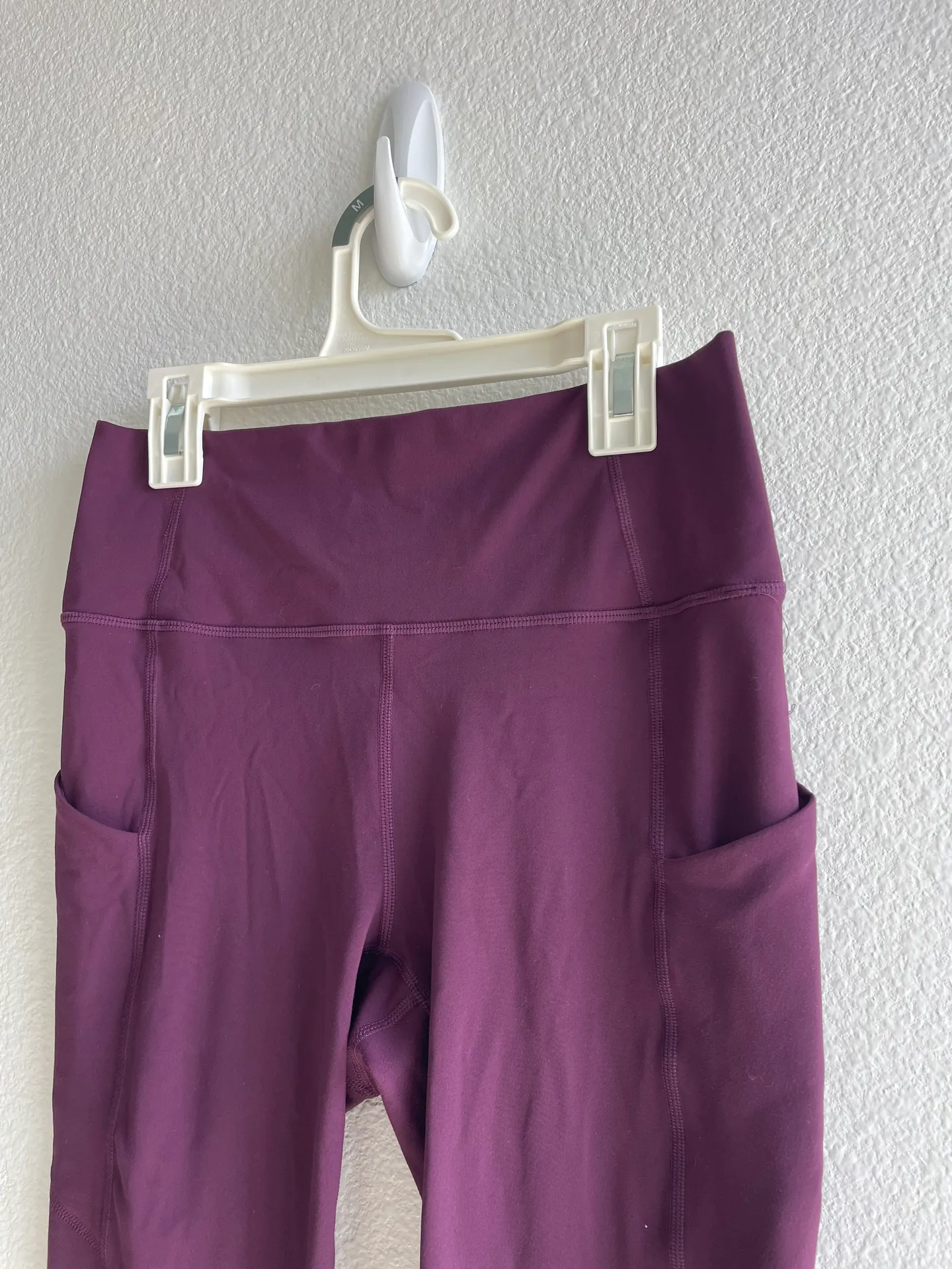 Purple High Waisted  Leggings - Image 3