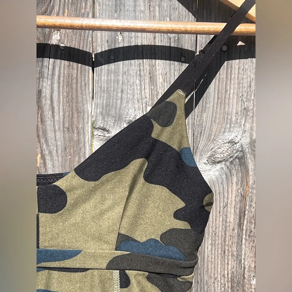 THE UPSIDE
Camouflage Jumpsuit In Army Camo Green Size 4 - Image 8