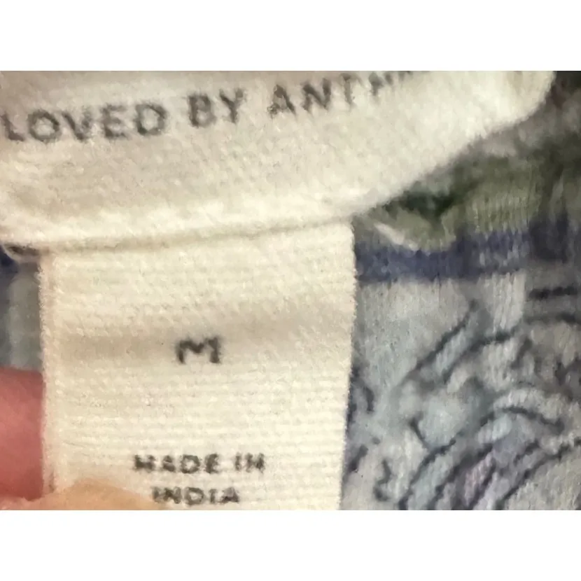 Anthropologie  Floreat Patchwork Sleep Pants Size M - Image 5