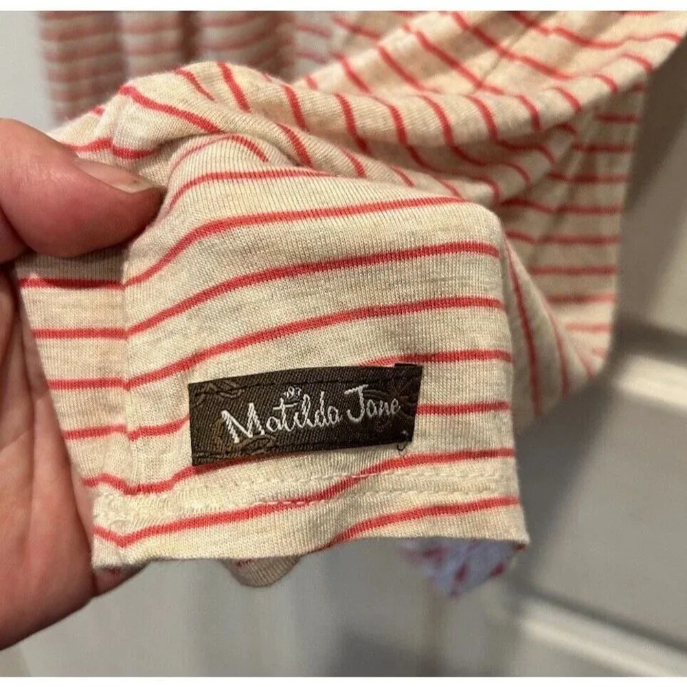 Matilda Jane‎ Clothing Women's Large Take The Wheel Tank  Camp MJC - Image 4