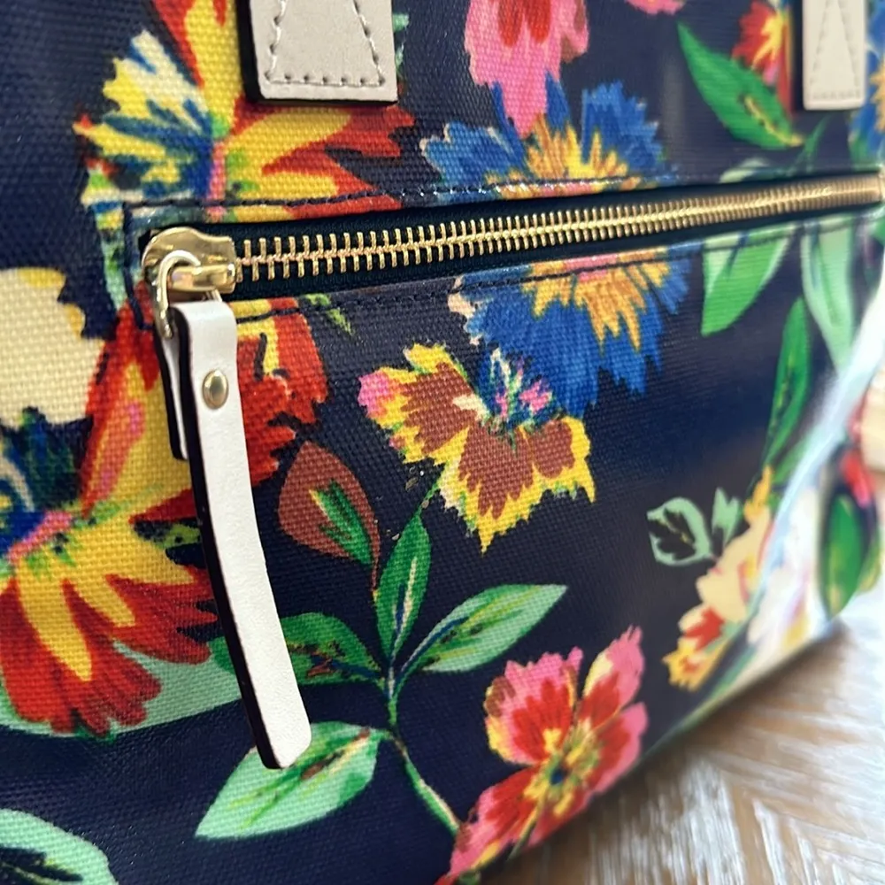 Kate Spade  floral tote EUC - Image 14