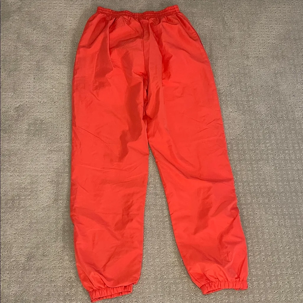 Reebok coral orange vintage Y2K sweat pant jogger medium 346 - Image 5