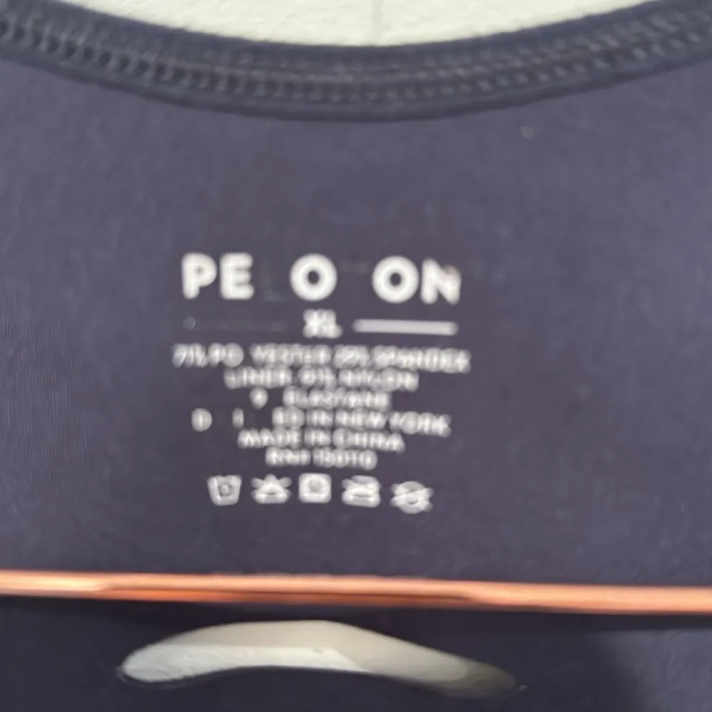 Peloton Go Further Sports Bra Size XL | Blue Racerback Sports Bra - Image 5