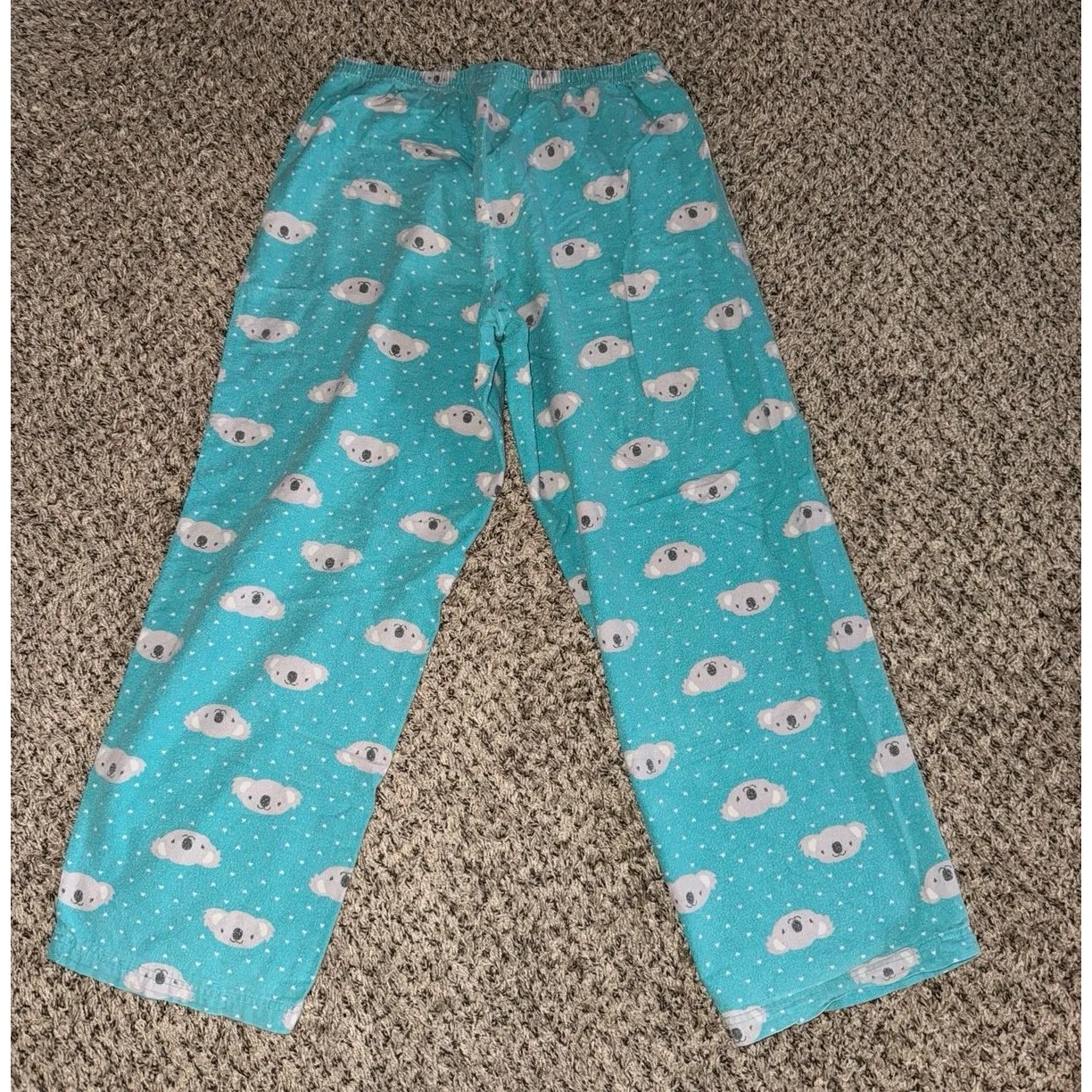 Joe Boxer Women's Teal Koala 2pc pajama set size Large - Image 8