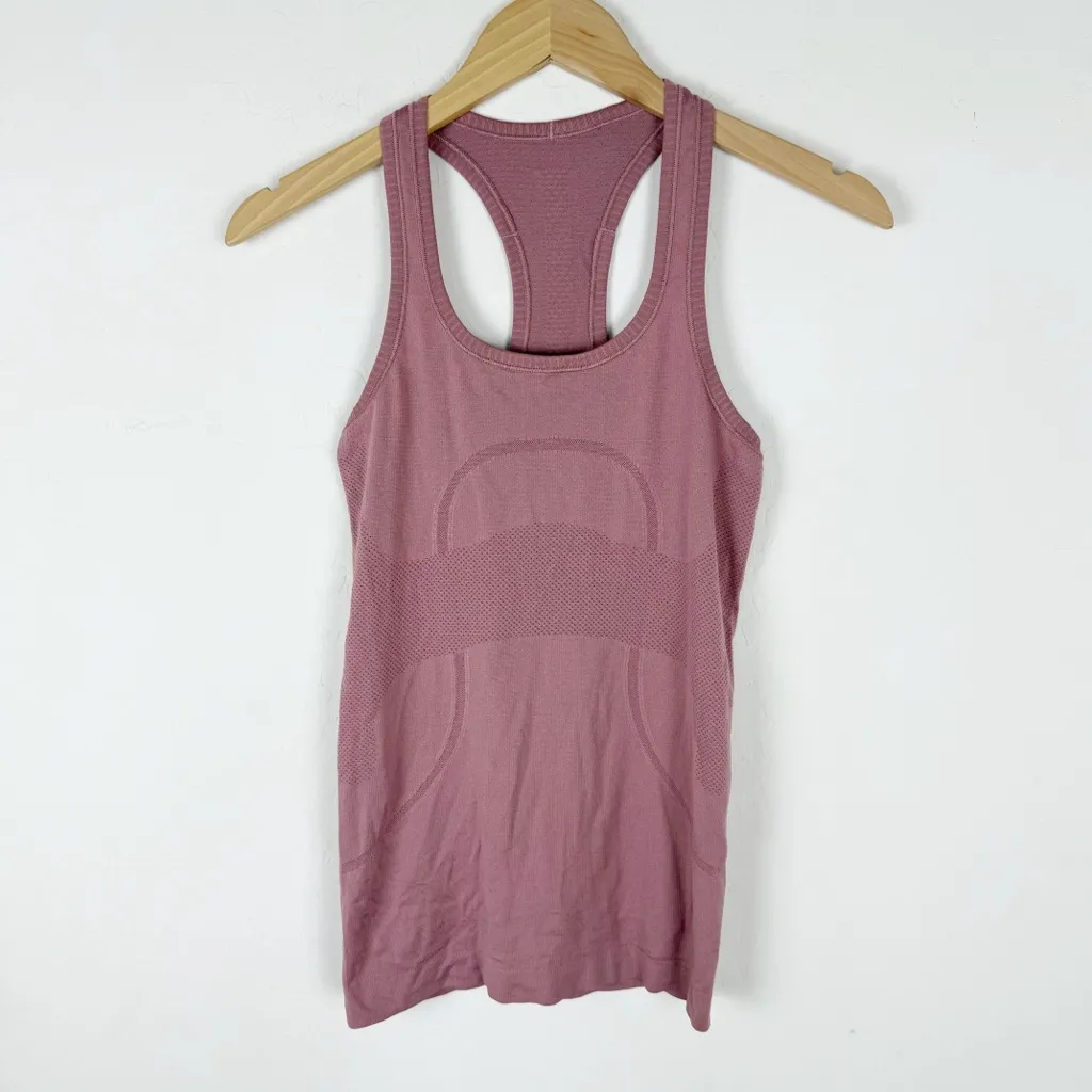 Lululemon  Swiftly Tech Tank Top Mauve Pink Size 4 - Image 2