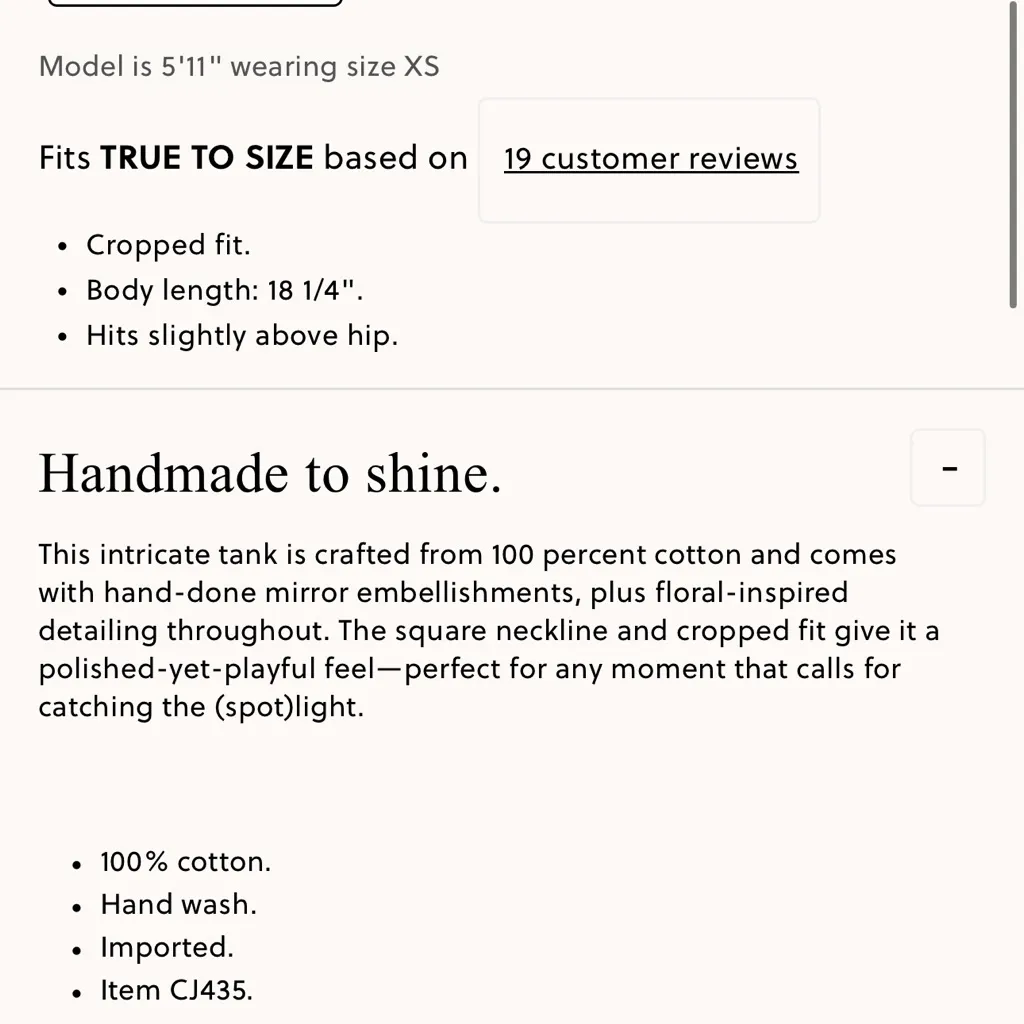 J. Crew Sweater-tank with hand-embellished mirrors - Image 4