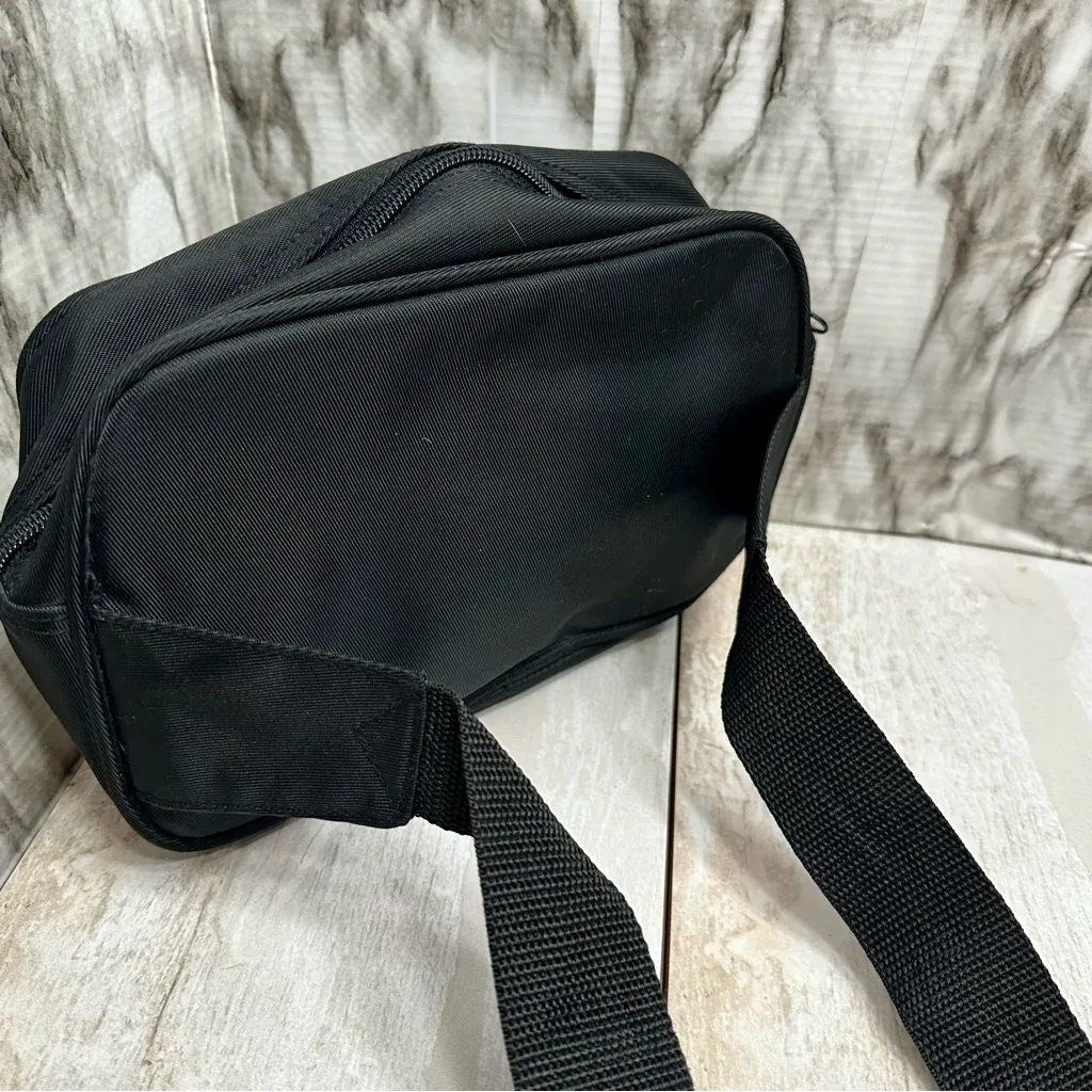 Disney World Park Black Nylon Embroidered Fanny Pack Adjustable Strap Travel Fun - Image 8