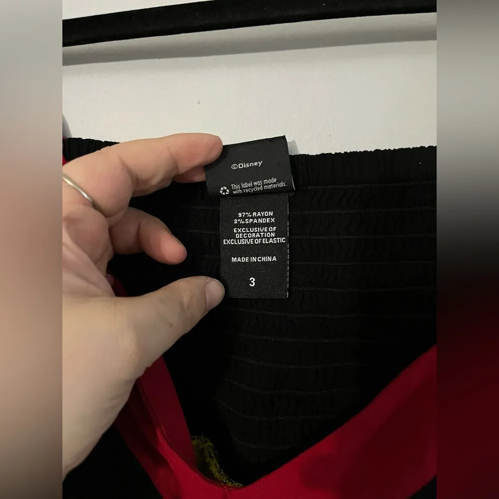 Torrid x Disney romper Minnie Mouse plus size 3x 22-24 - Image 6