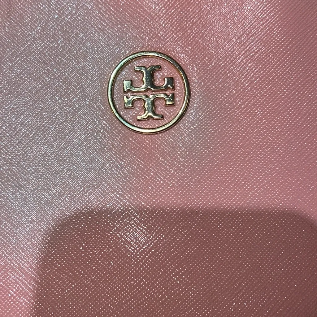 Tory Burch Pink Tote Bag with Signature Logo satchel Barbie, staple piece - Image 4
