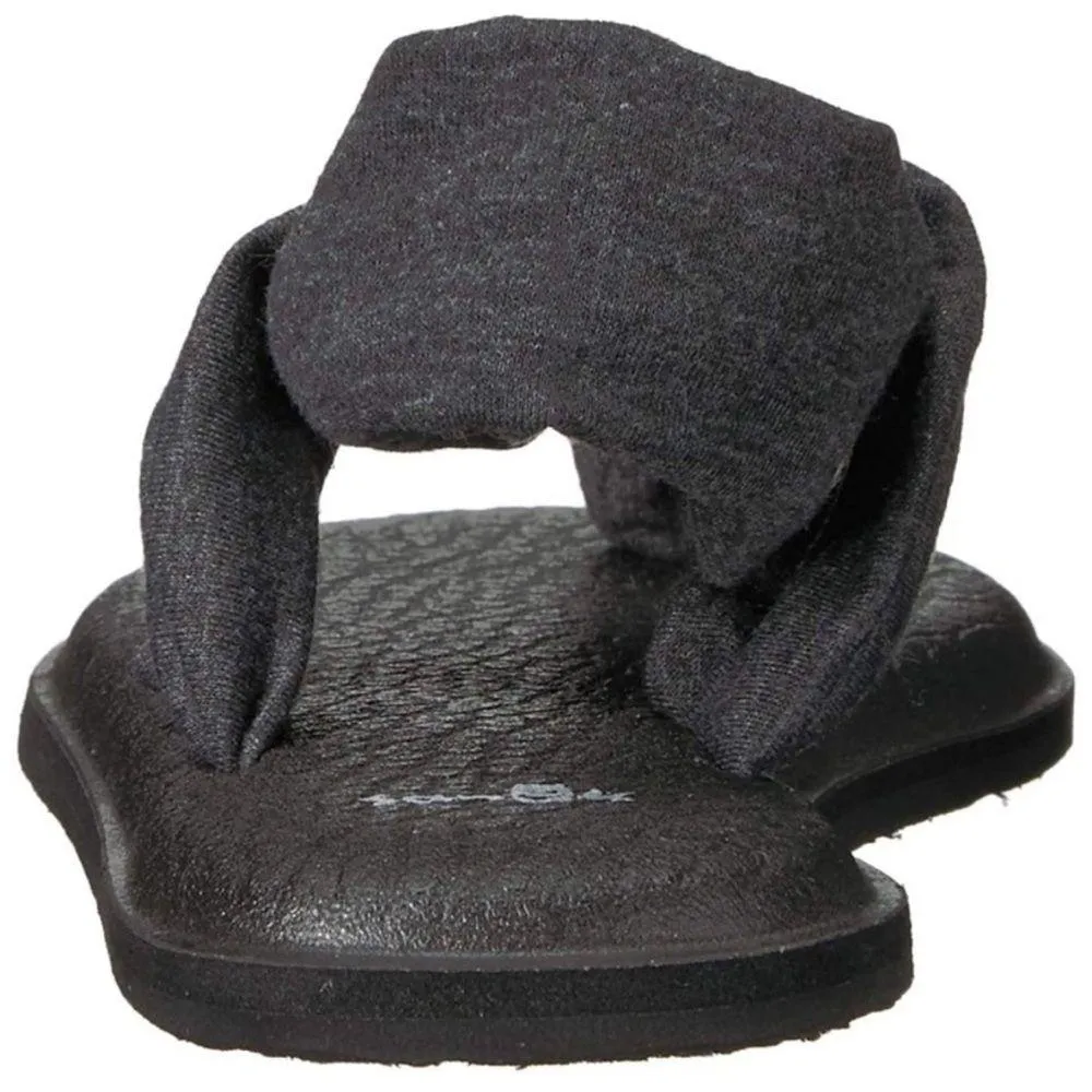 🔵 SALE 3/$25 SANUK YOGA MAT SLING BACK GRAY SANDALS SHOES 8 - Image 5