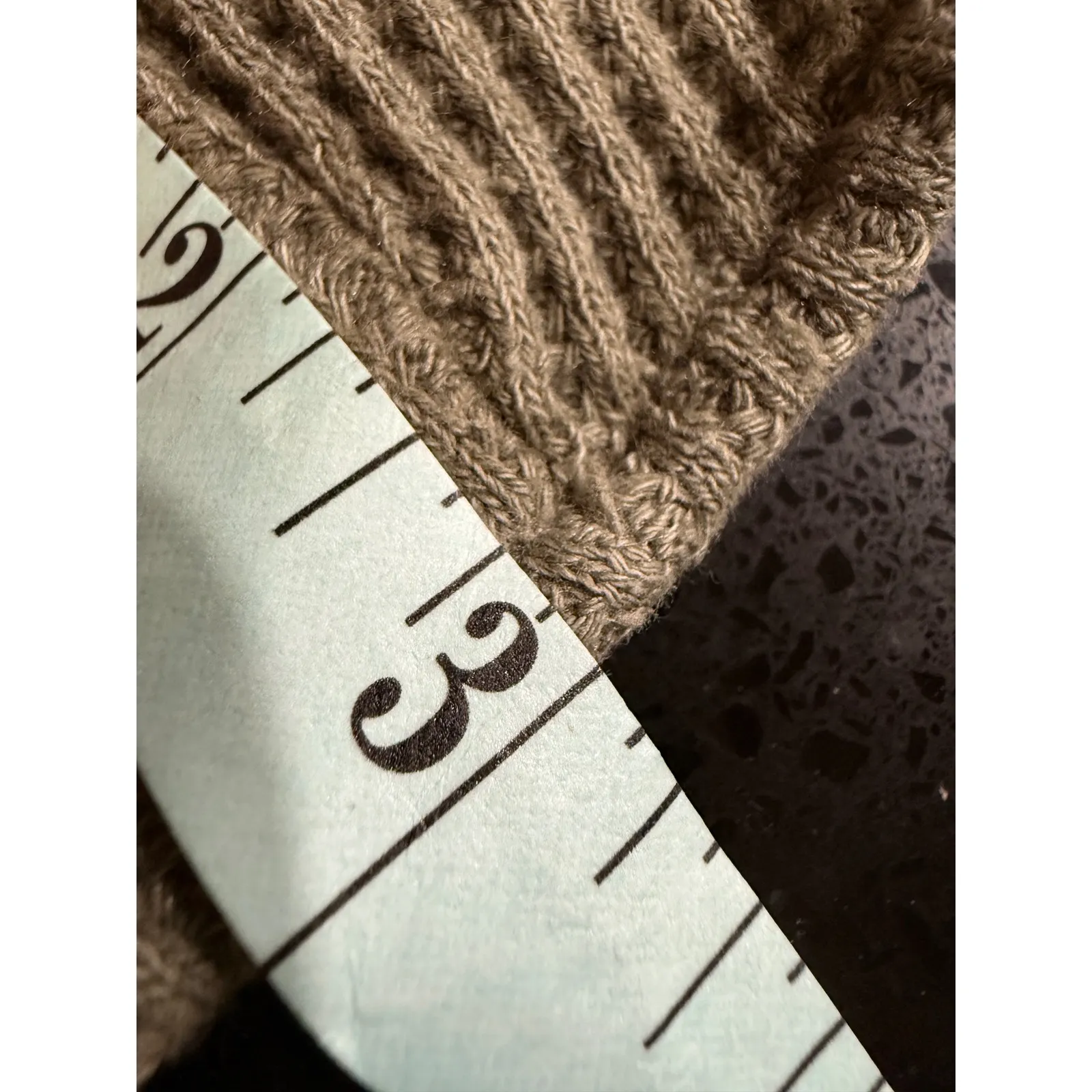 Aerie Waffle Knit Lounge Shorts Sage Green Drawstring Waist Women size large - Image 5