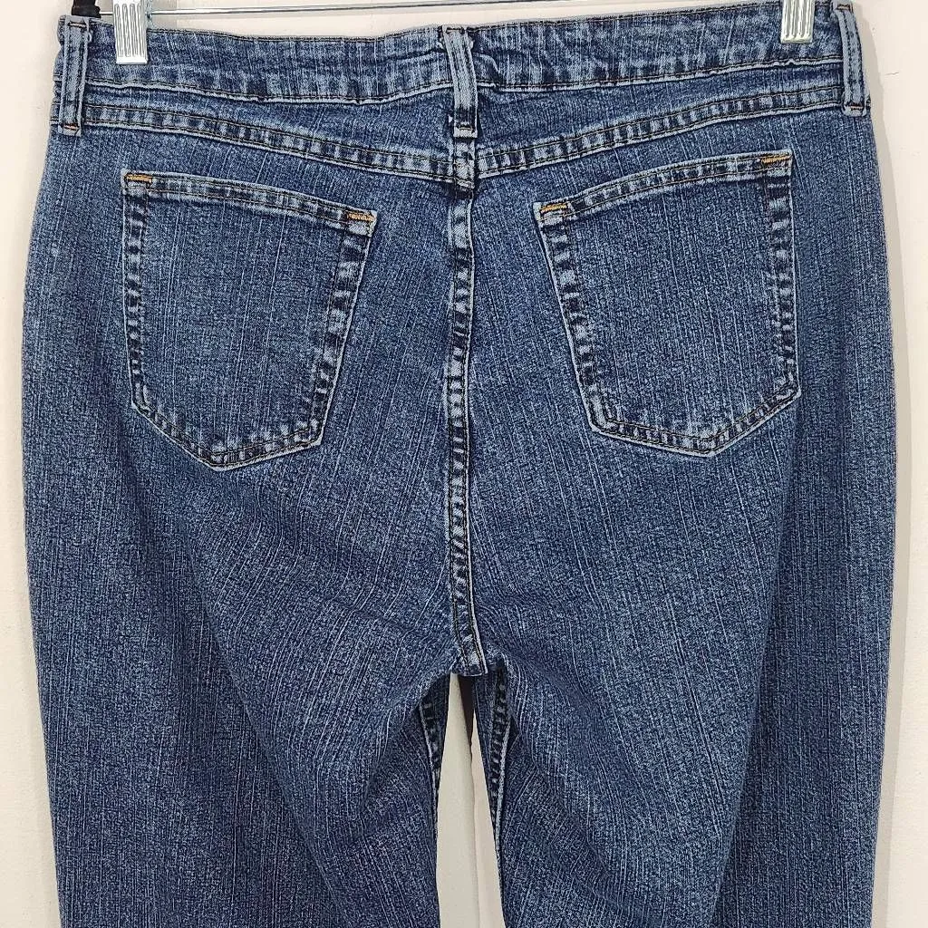 Lee Riders Jeans Straight Leg Jeans Size 16 Lee Riders Slimming Jeans - Image 5