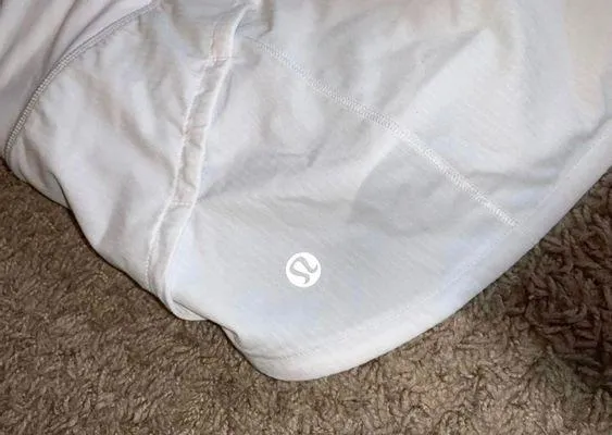 Lululemon White Speed Shorts - Image 3