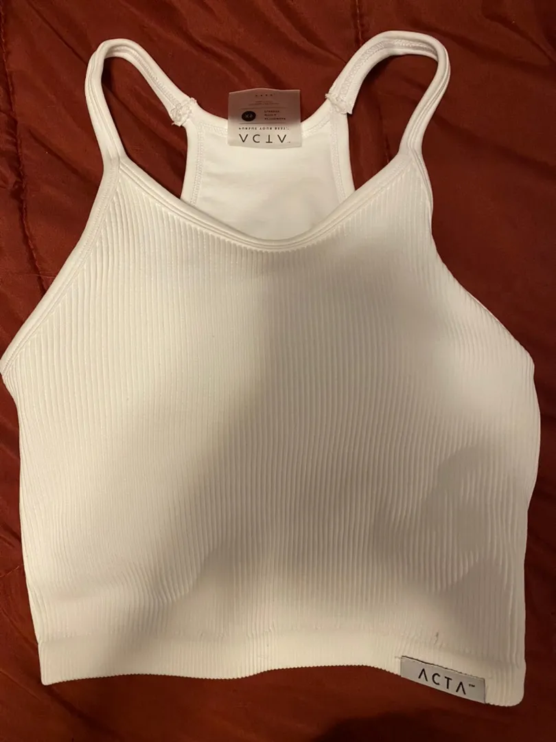 Acta Wear Seamless Ribbed Tank Bra - Image 3