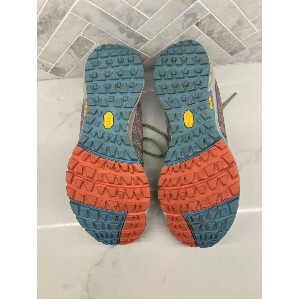 Merrell‎ Bare Access Trail Vibram Light Grey Coral Running Shoes Womens Size 8 - Image 6