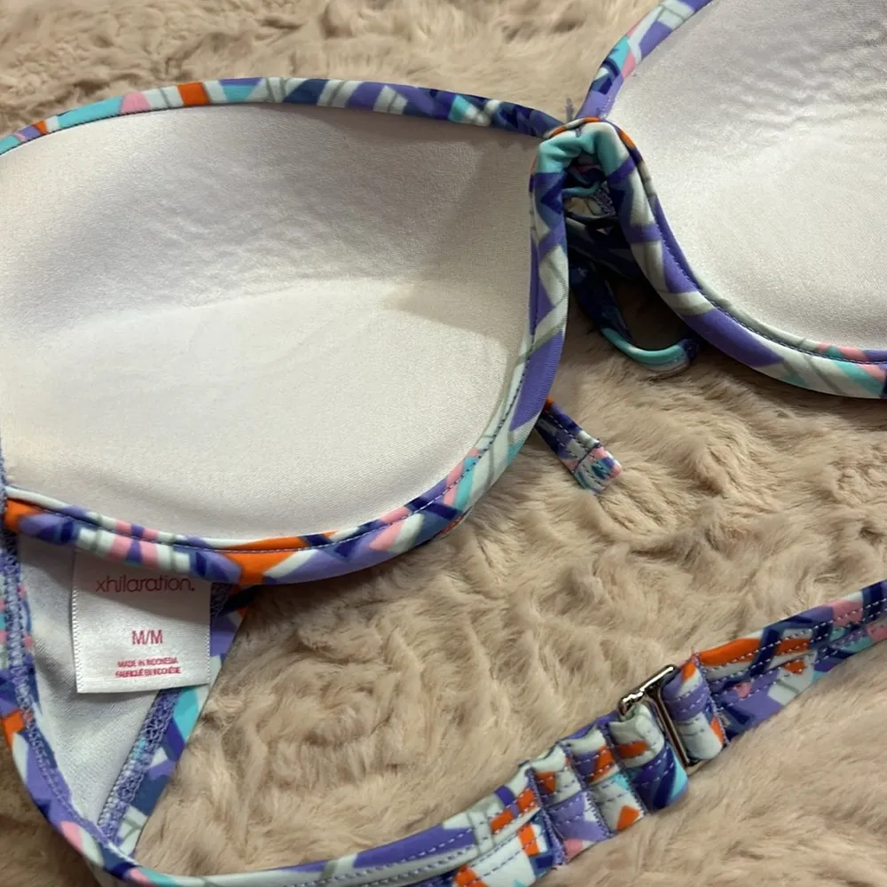 xhilaration multi-colored Bikini 👙 top: medium | bottoms: large - Image 7