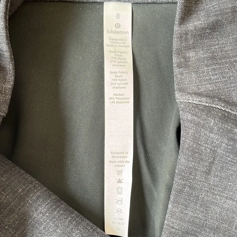 LIKE New Lululemon Slim Fit Pull-On Pants - Image 4