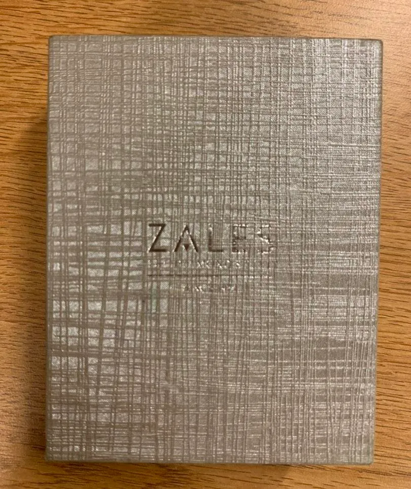 Zales Necklace (aquamarine stone) - Image 3