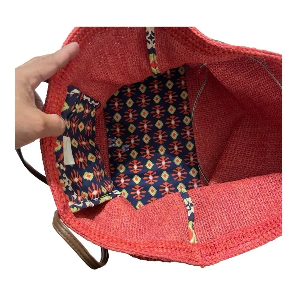 Vera Bradley Sun Valley straw turtle beach tote - Image 4