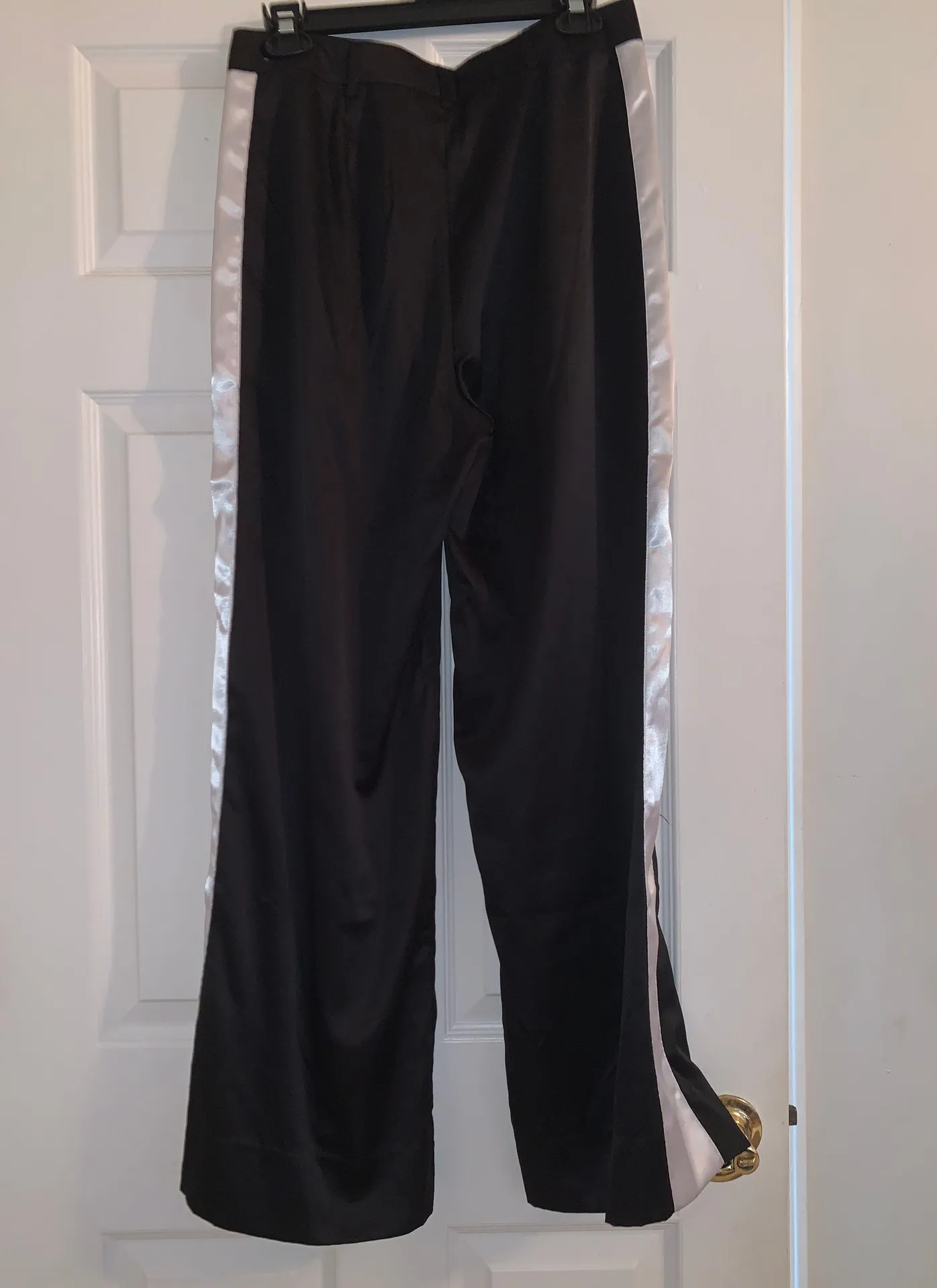 Black Wide Leg Pants - Image 2