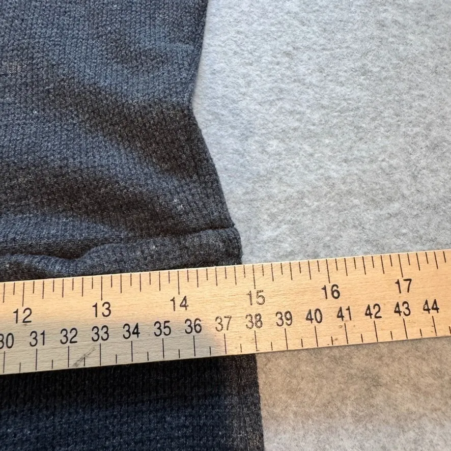 Victoria's Secret PINK Thermal Romper Small Gray Tie Waist‎ Long Sleeve Shorts - Image 11