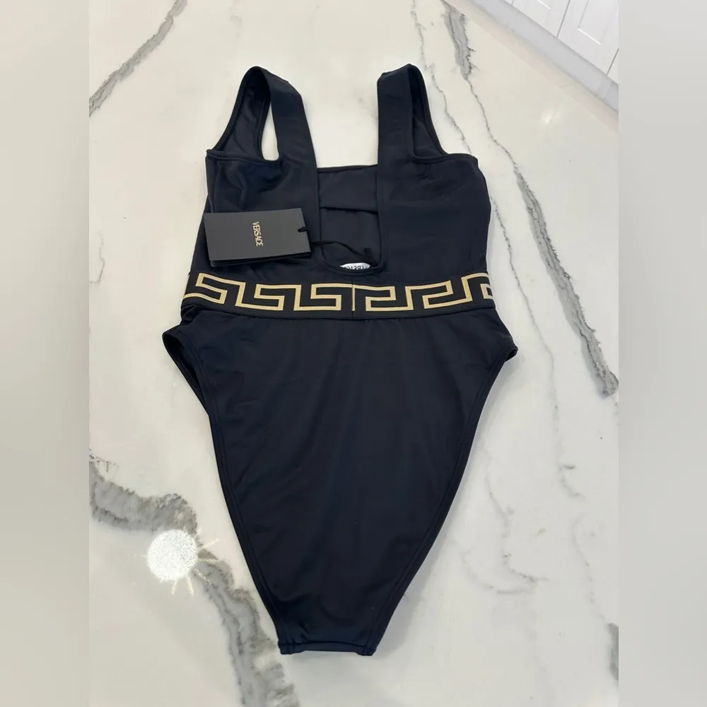 Versace Greca One Piece Swimsuit - Image 3