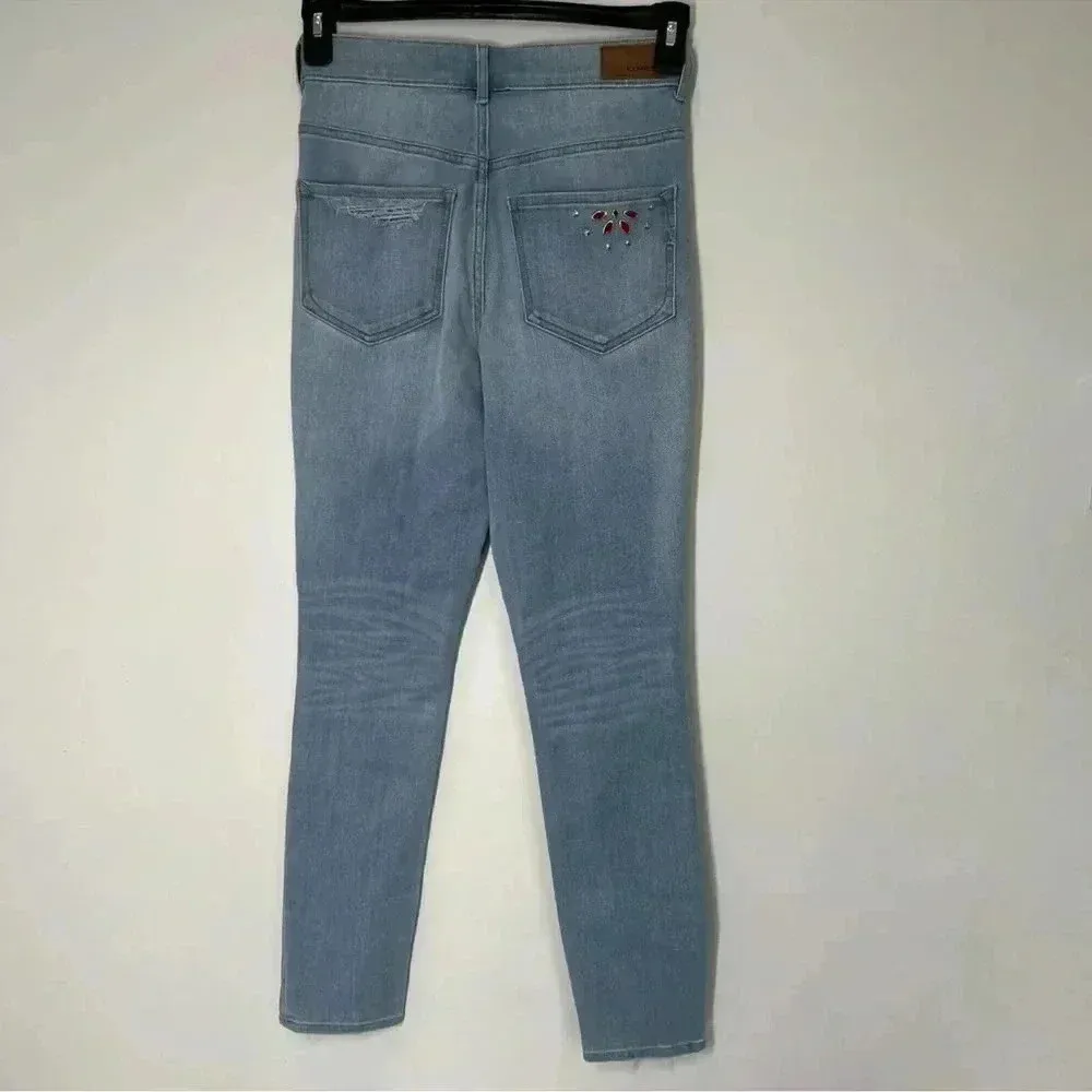 Express Ankle Legging High RIse‎ Jean Size 2R - Image 3