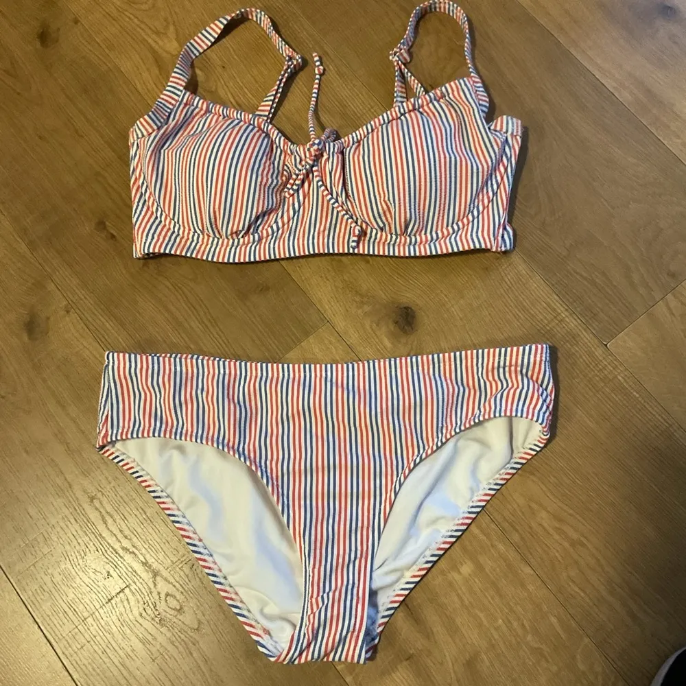 Striped Bikini Set - Image 2