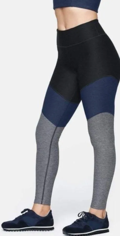 Outdoor Voices 7/8 Springs Leggings Charcoal/Navy/Graphite - Image 2