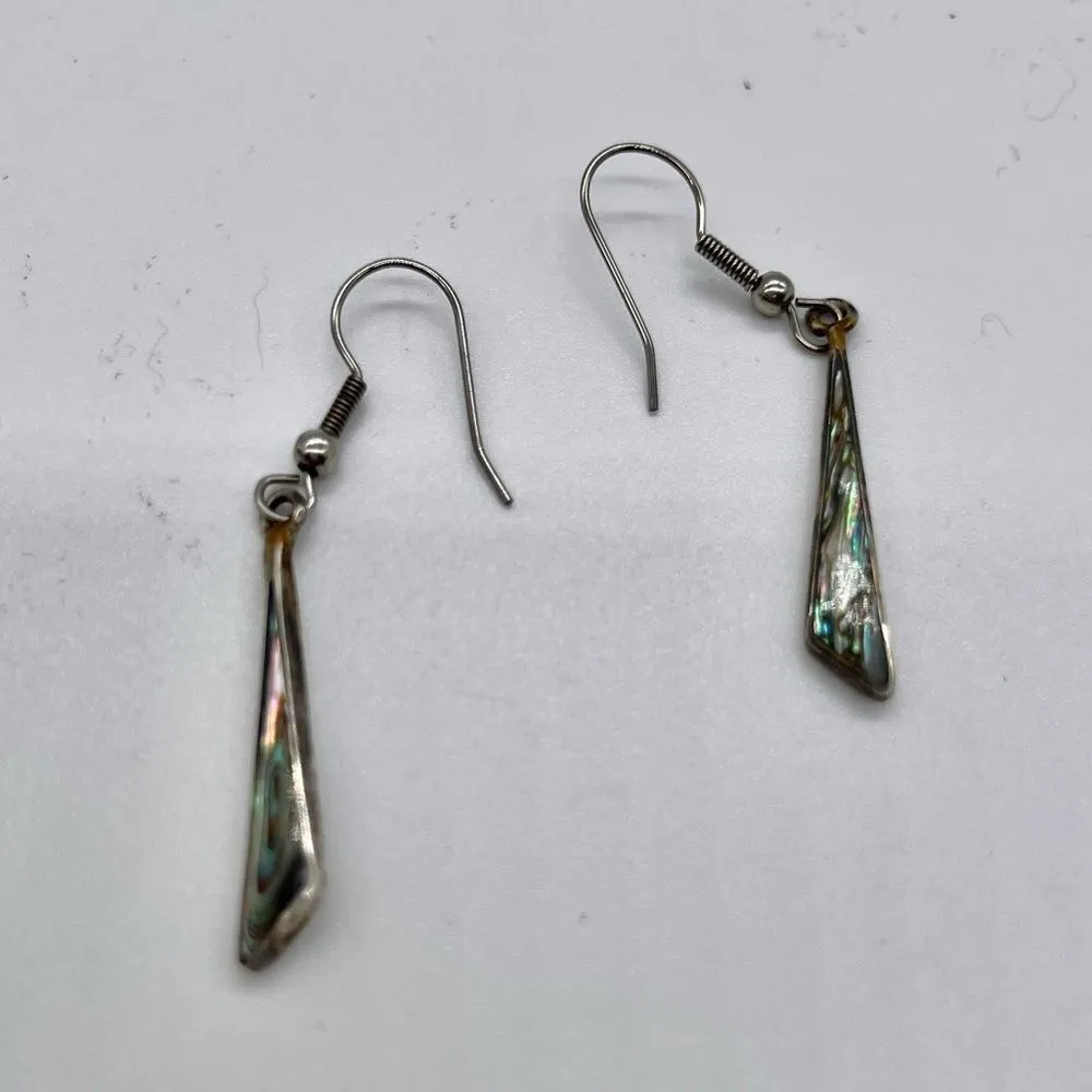 Alpaca 925 Sterling Silver Dangle Stick Earrings - Image 4