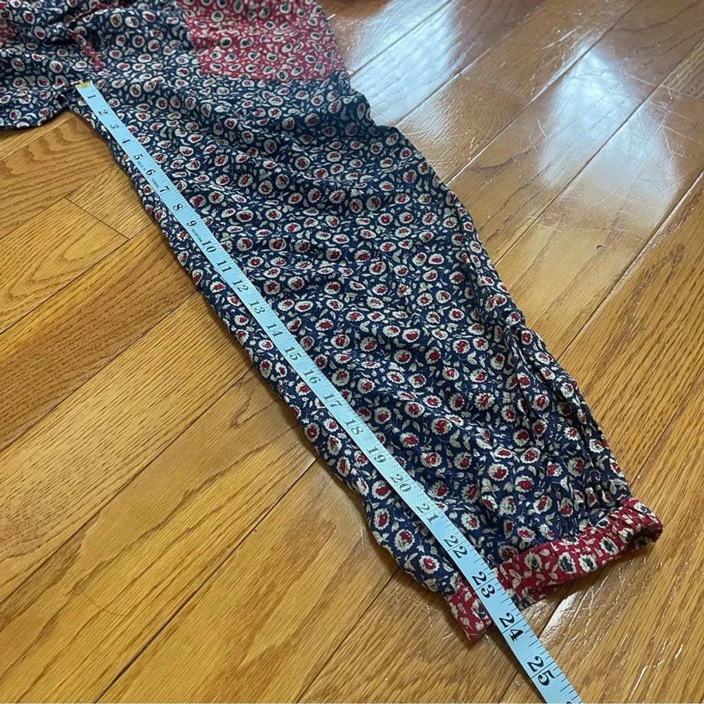 Free People Y2K Leia Floral Jumpsuit Village Country Style Boho Cottagecore Sz S - Image 5