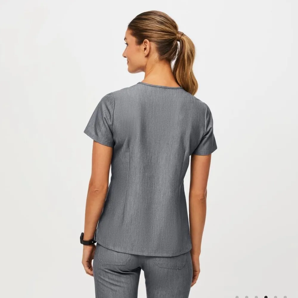 FIGS Catarina One-Pocket Scrub Top Sz large - Image 2