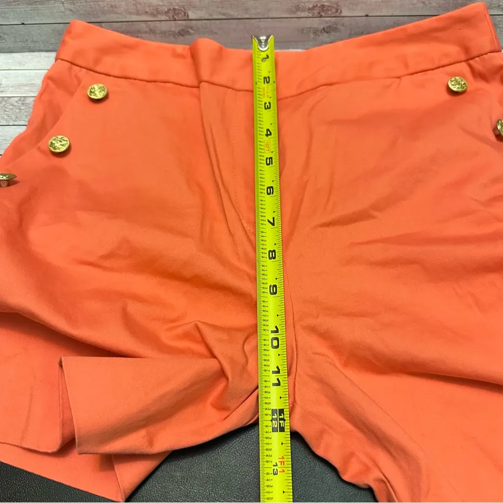 Marilyn Monroe High Waist Orange Shorts size 6 - Image 6