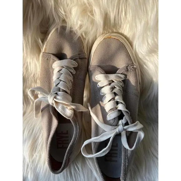 Frye Casual Canvas Sneakers - Size 7 - Image 2