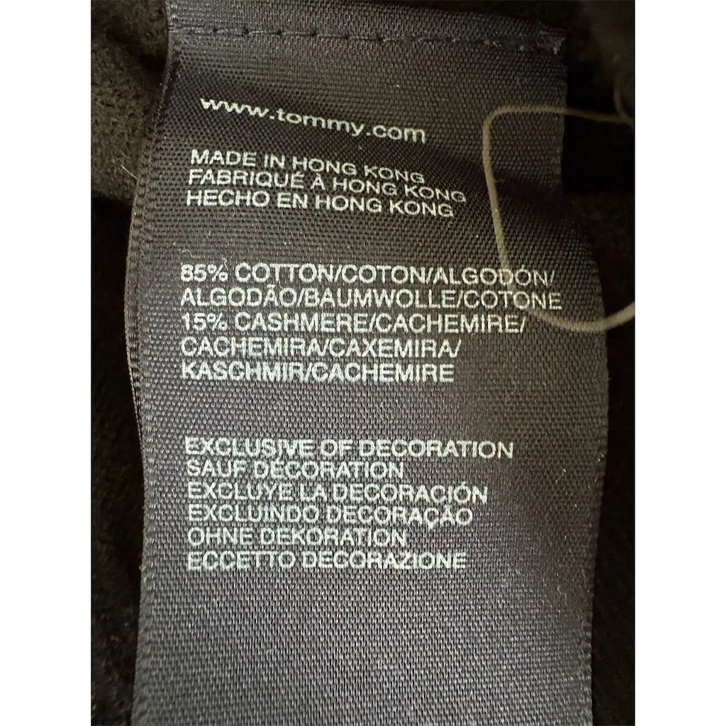 Tommy Hilfiger Women's Ruffled Cardigan‎ Sweater Black Size S - Image 4