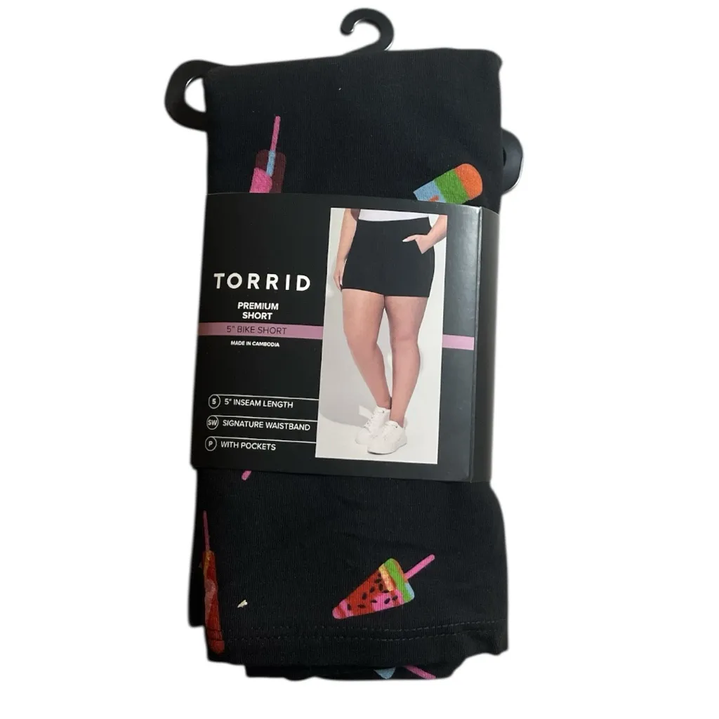 Popsicle Print 5'' Pocket Bike Short - Image 4