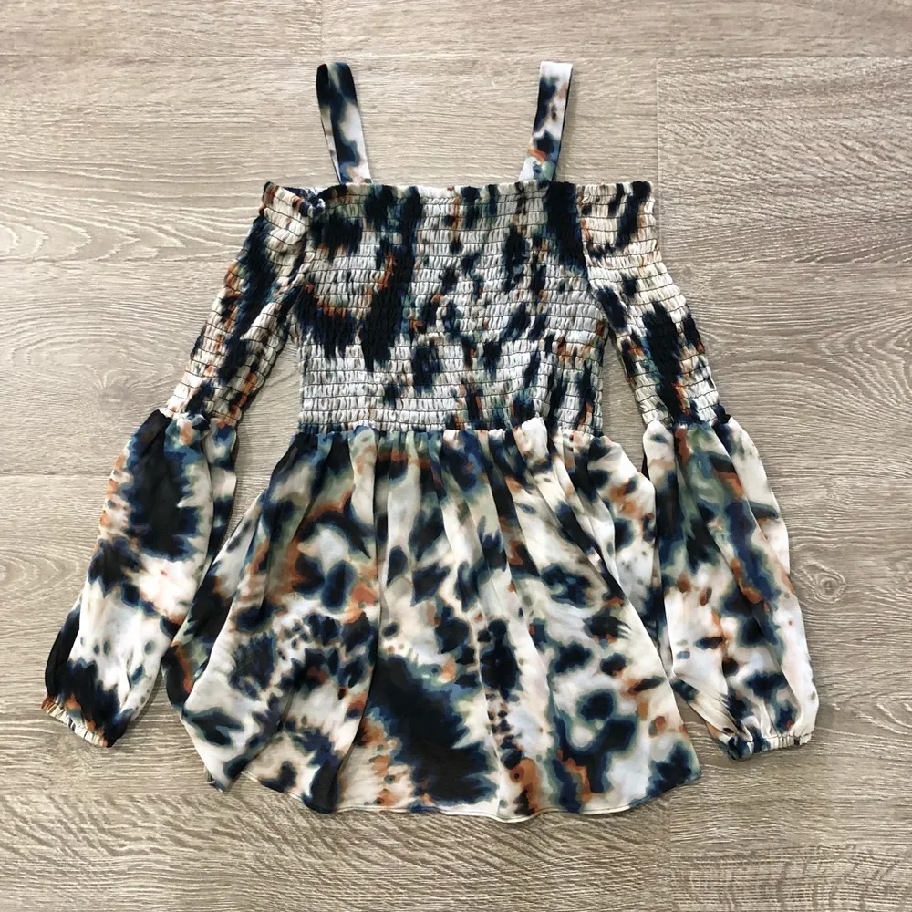 NWOT New BCBG Off the Shoulder Top Sexy Blouse Party XS - Image 4