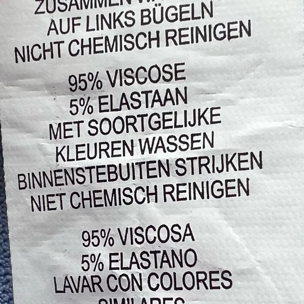 Boo hoo Periwinkle Size 8 Lightweight Wide‎ Leg High Waist Pants - Image 6