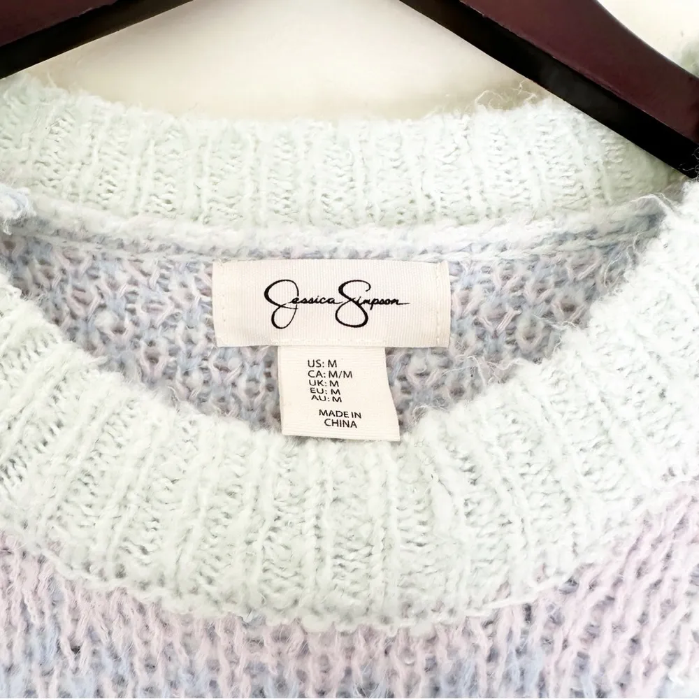 Wool Blend Sweater Pastel Blue - Image 4